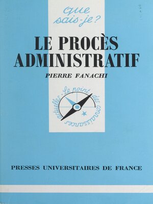 cover image of Le procès administratif